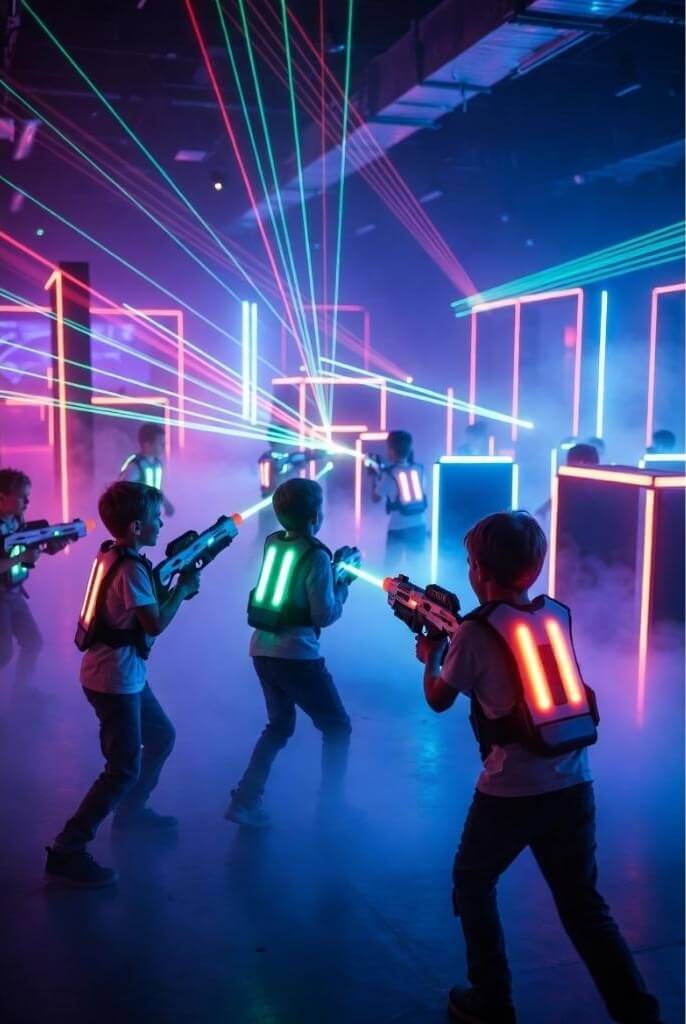 laser tag parties and group events