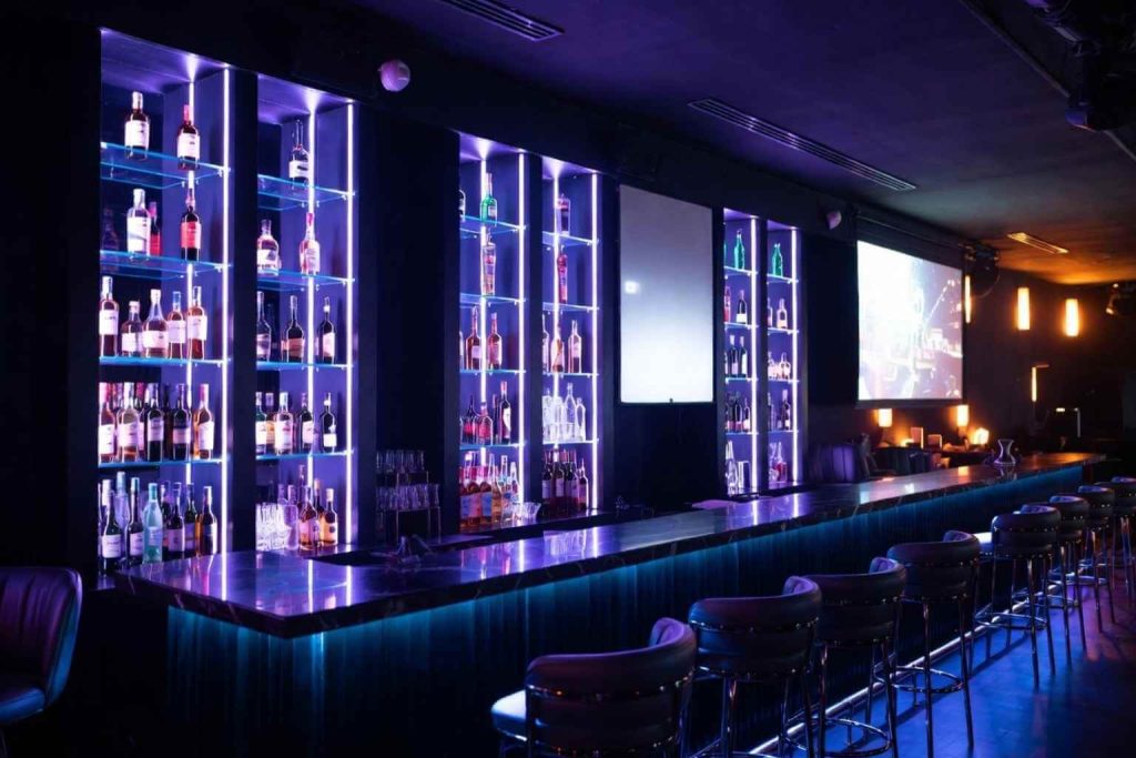 bar for group events