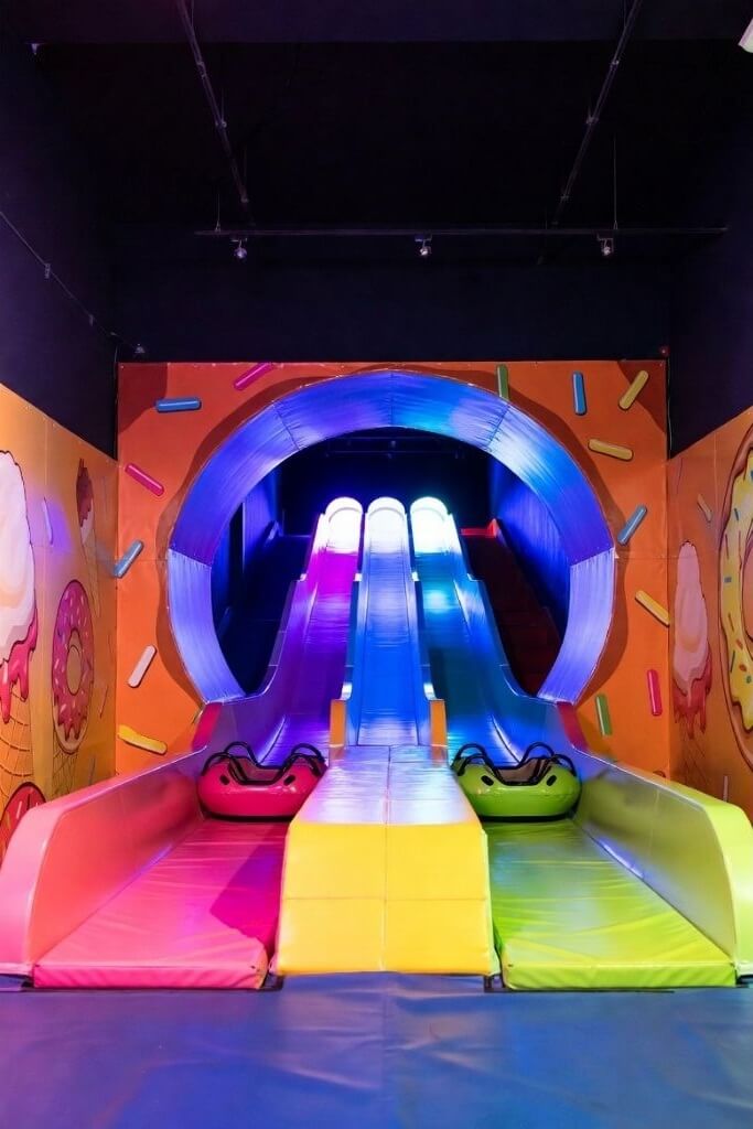 donut slide for birthday parties