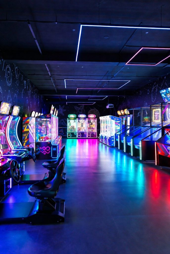 indoor arcade games for kids, teens, and adults