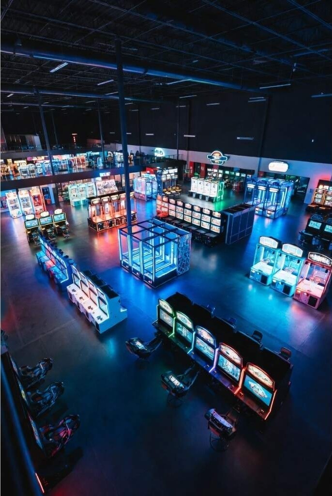 large arcade for birthday parties