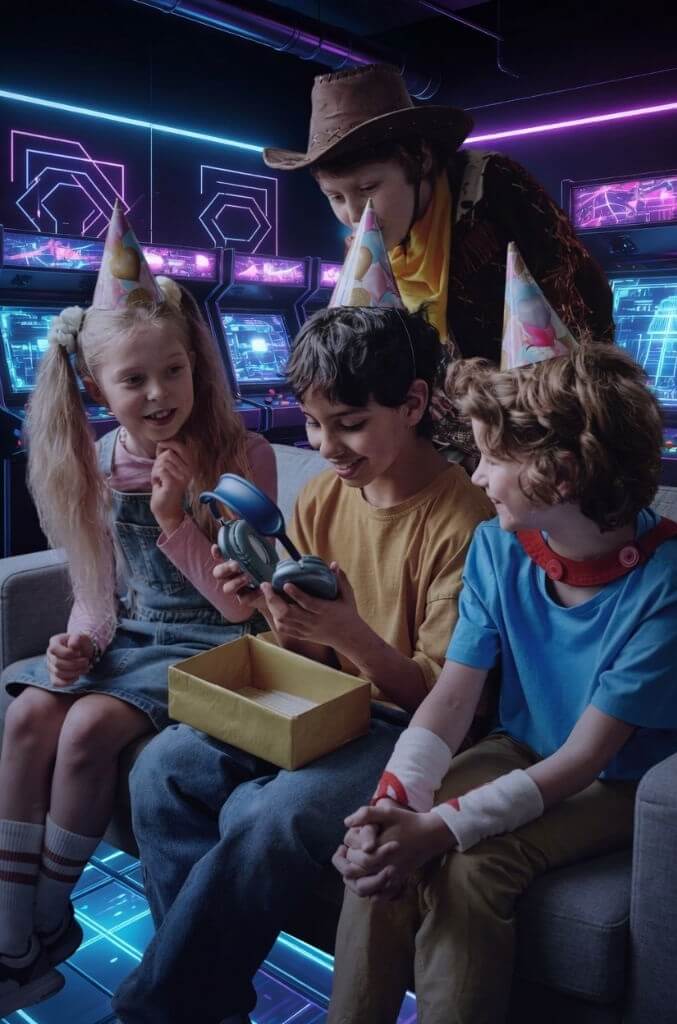 arcade birthday party near me