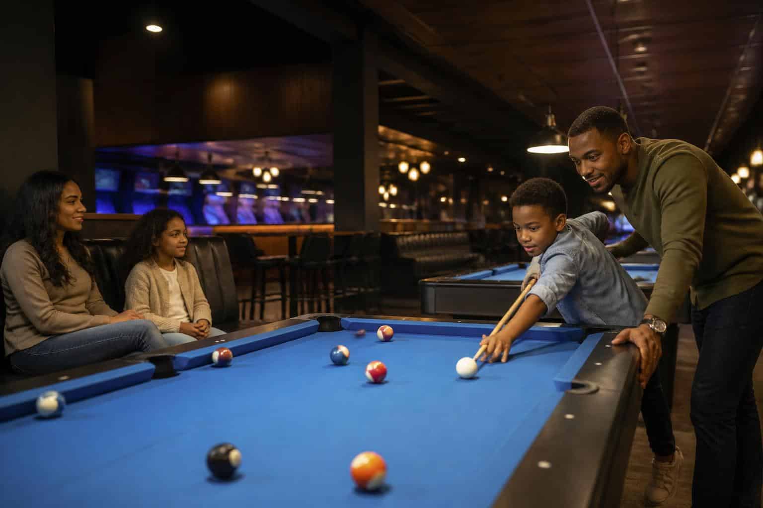 Family Friendly Pool Hall In San Antonio