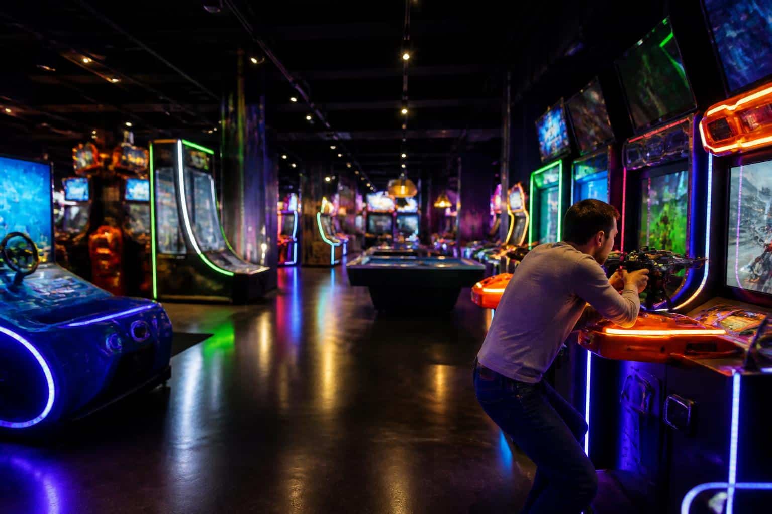 Indoor Arcade Games Near Me