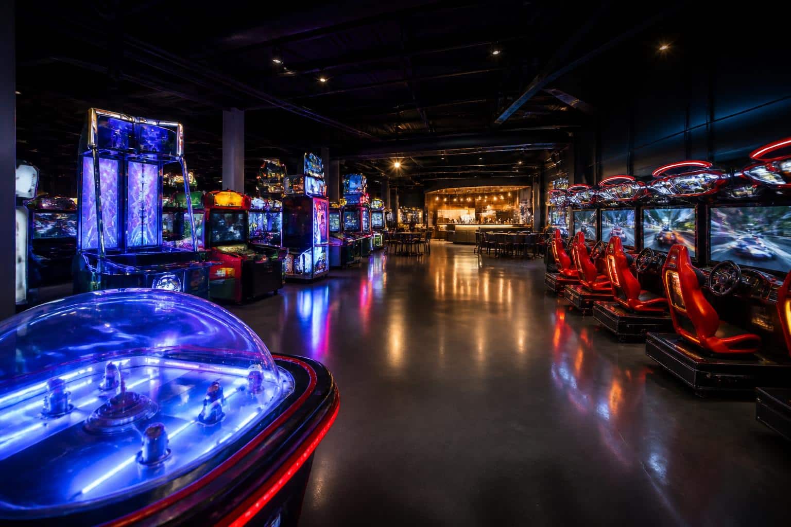 Indoor Arcade Venue In San Antonio Texas