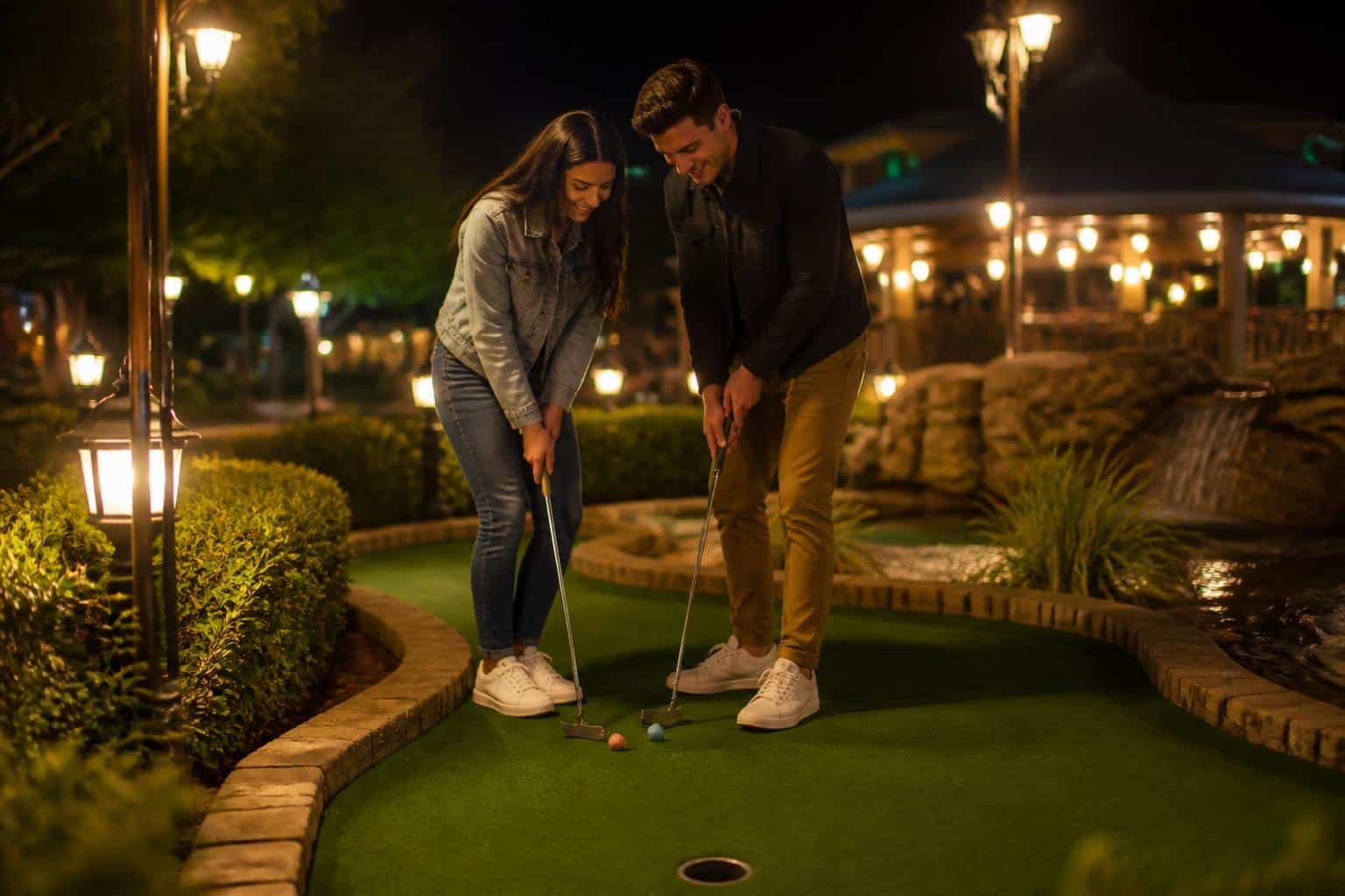 Date Night Ideas In Leon Valley Texas Mini Golf Date Night In Leon Valley Texas