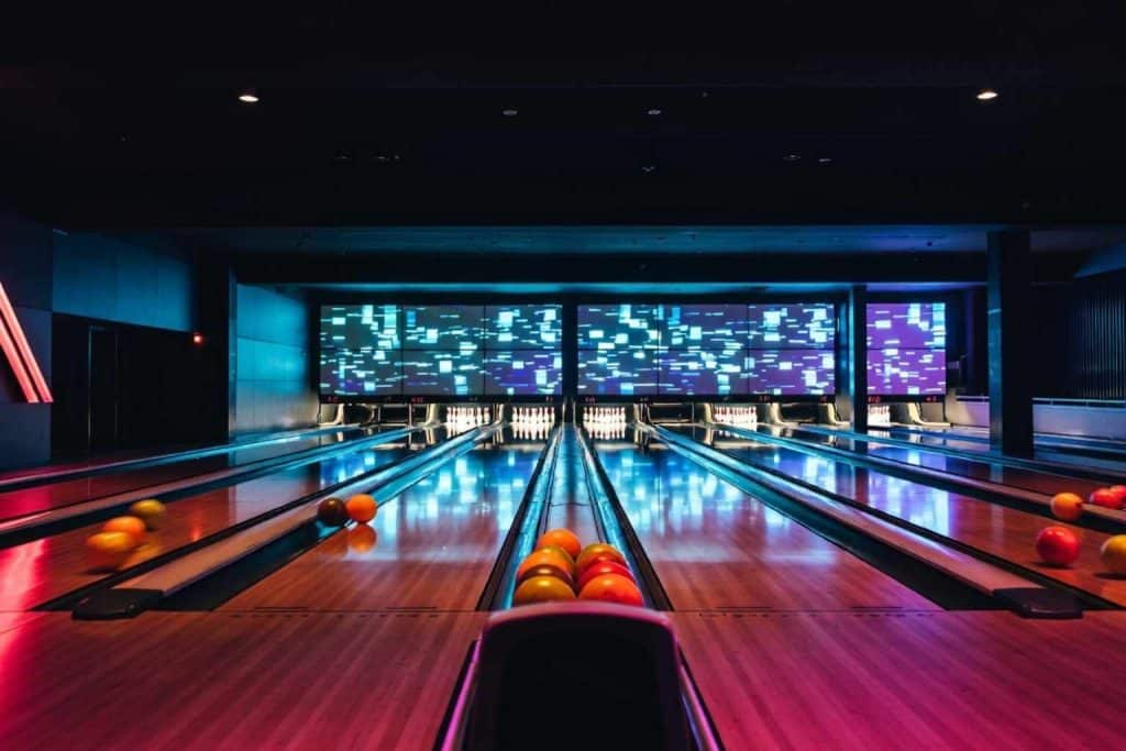 modern bowling entertainment for families & groups