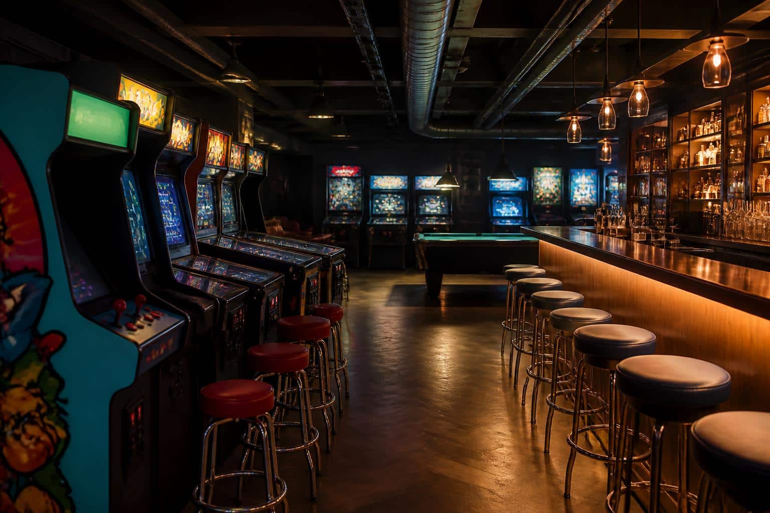 Arcade Bar In Leon Valley Texas Retro Game Bar In Leon Valley Texas