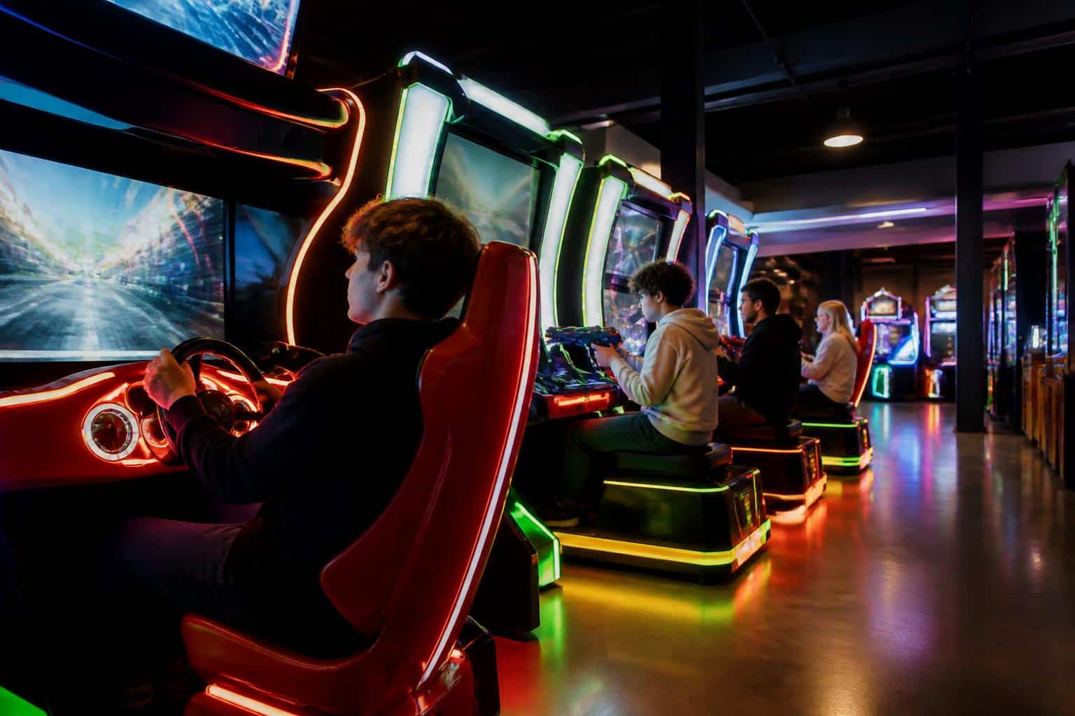 Teen Arcade Games In San Antonio Texas