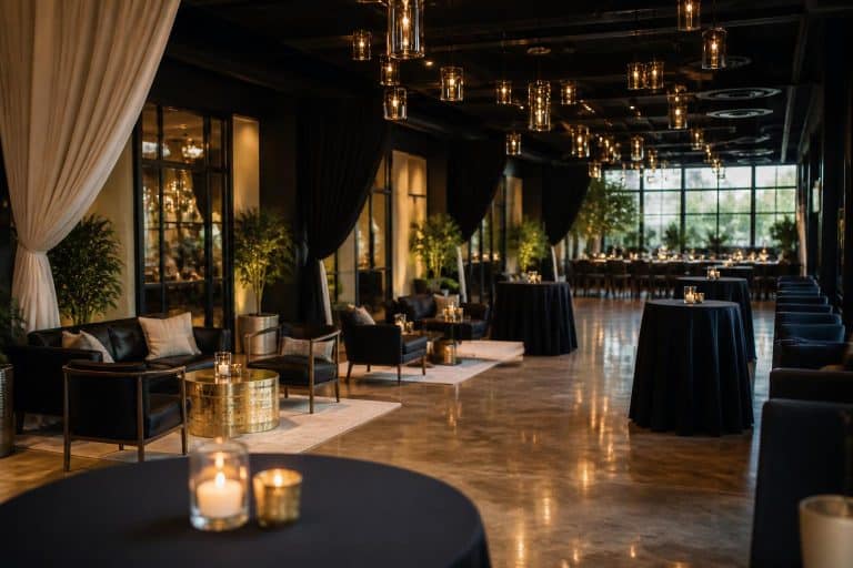 what is included in a corporate event venue