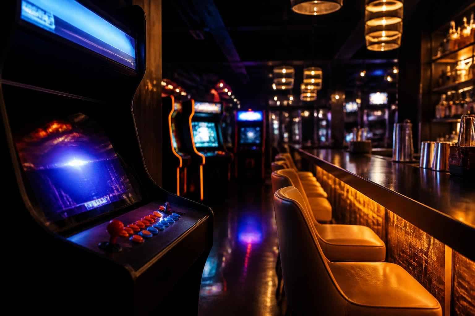 Arcade Bar Near Shavano Park