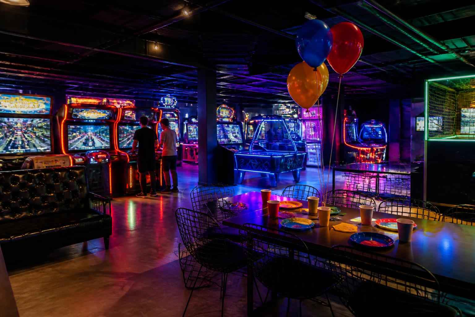 Arcade Birthday Party Venue In Olmos Park TX