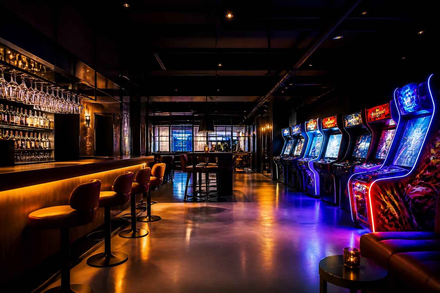 Arcade Bar In Shavano Park Texas Arcade Games And Drinks Venue