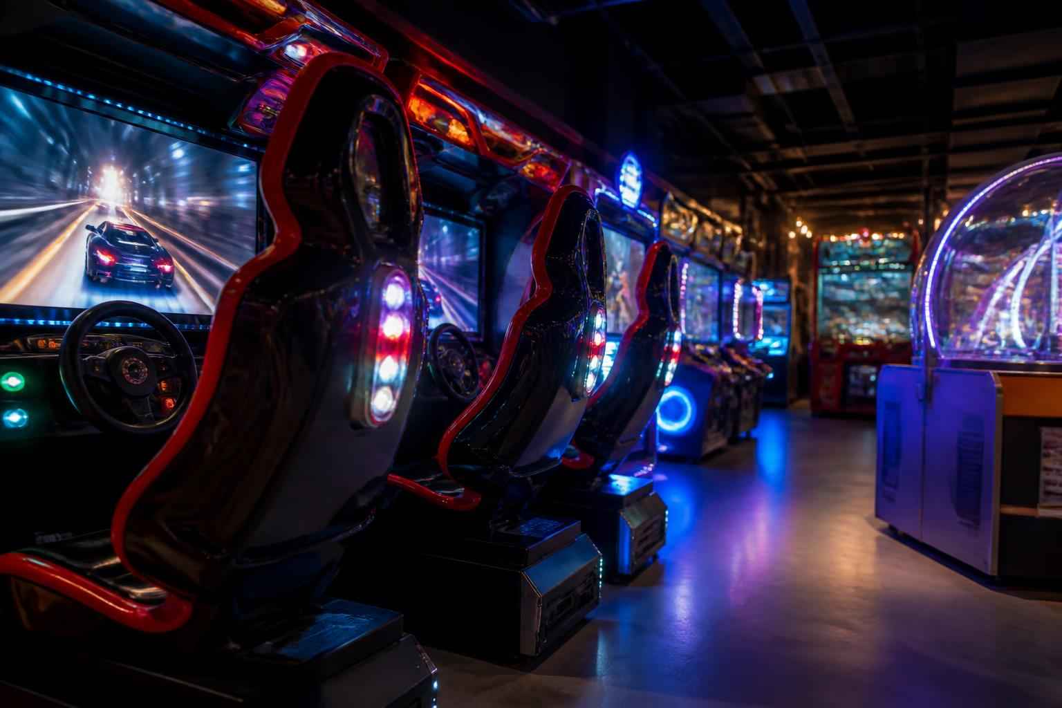 Arcade Night Out Near Castle Hills Texas