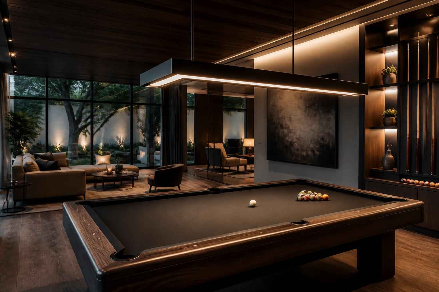 Billiards Hall In Olmos Park Texas