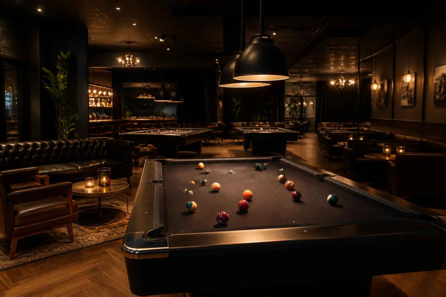 Birthday Party Pool Hall Venue In Olmos Park