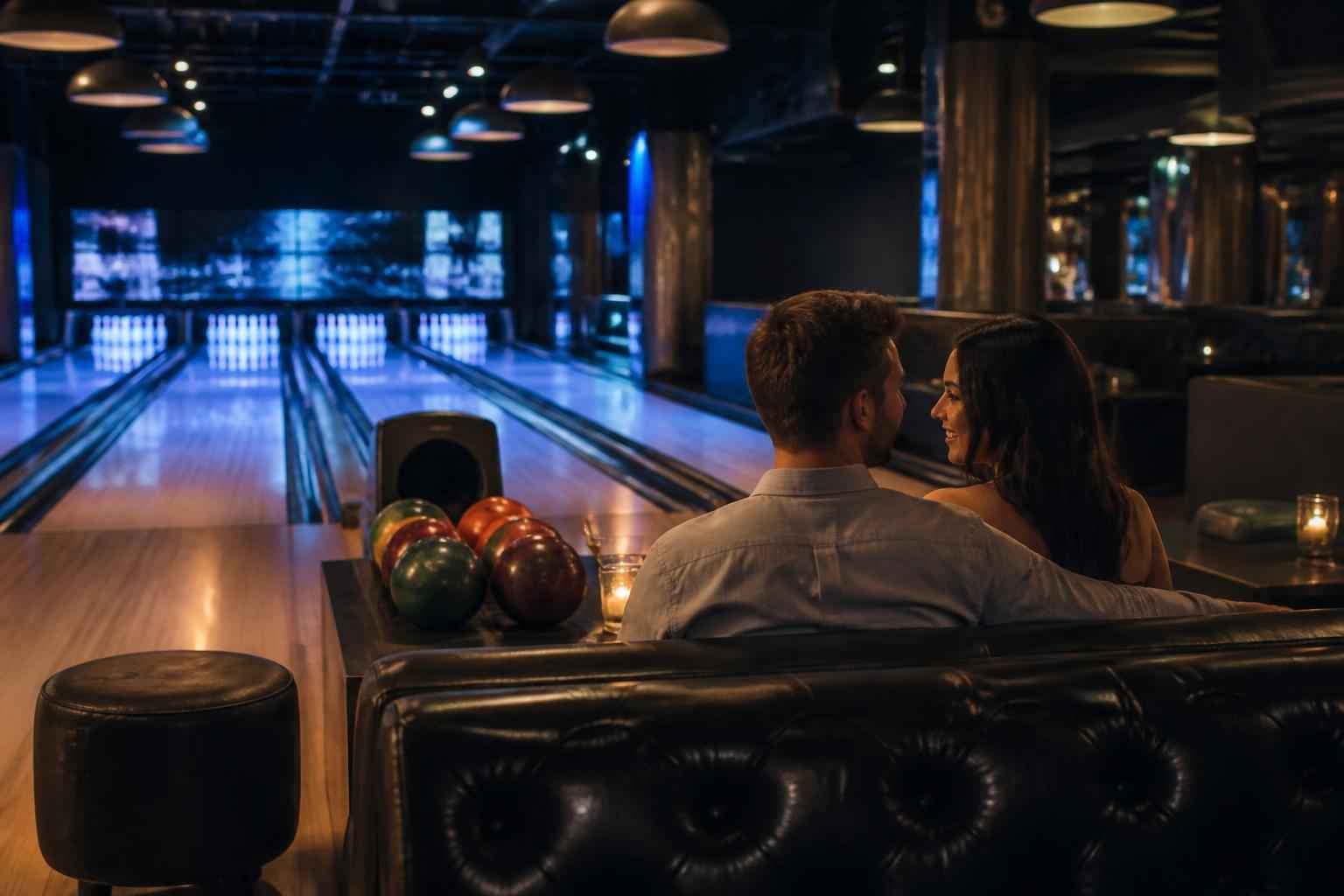 Bowling Date Night Near Olmos Park Texas
