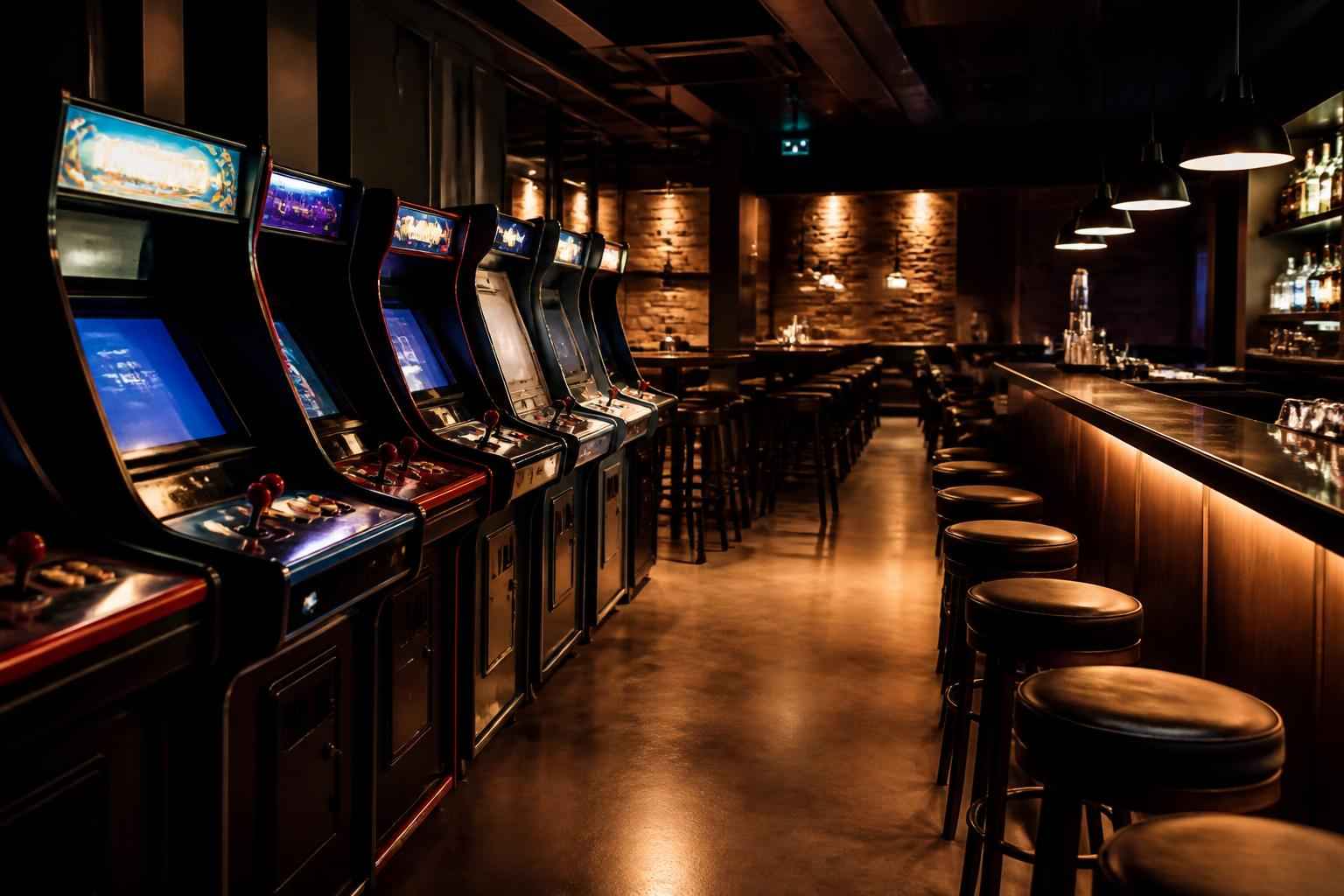 Arcade Bar In Alamo Heights Texas Classic Arcade Game Bar In Alamo Heights TX