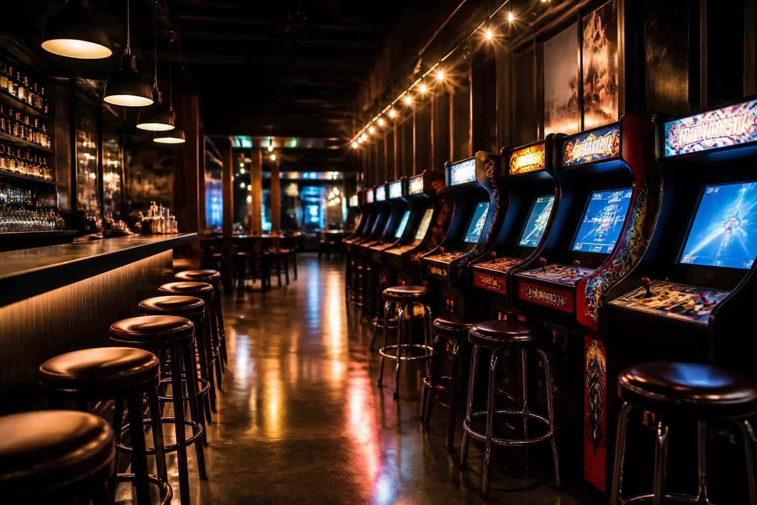 Arcade Bar In Castle Hills Texas Classic Arcade Game Bar Near Me