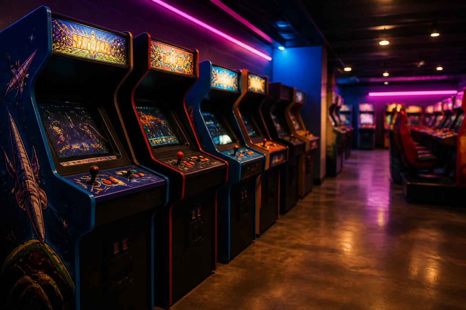 Classic Arcade Games Near Shavano Park