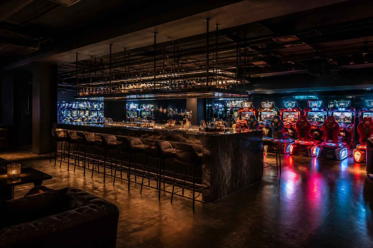 Arcade Bar In Terrell Hills Texas Corporate Arcade Bar Event Venue