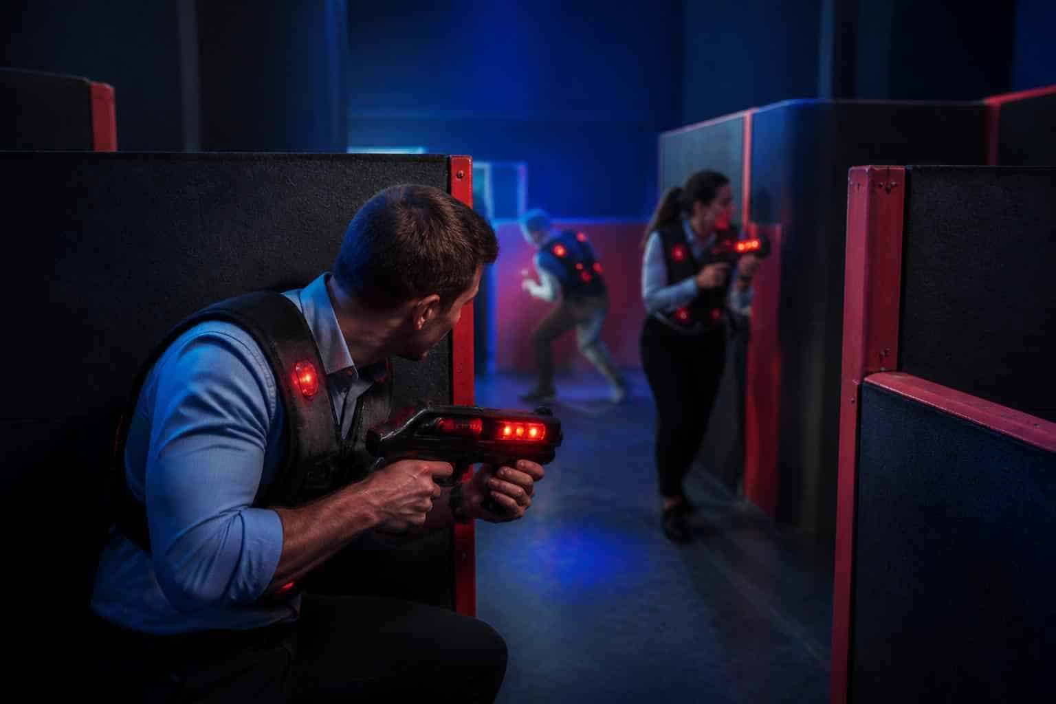 Corporate Laser Tag Team Building