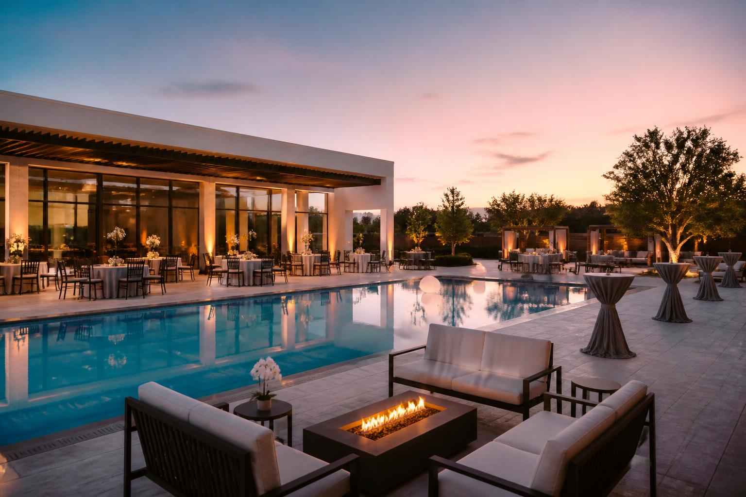 Corporate Pool Event Venue