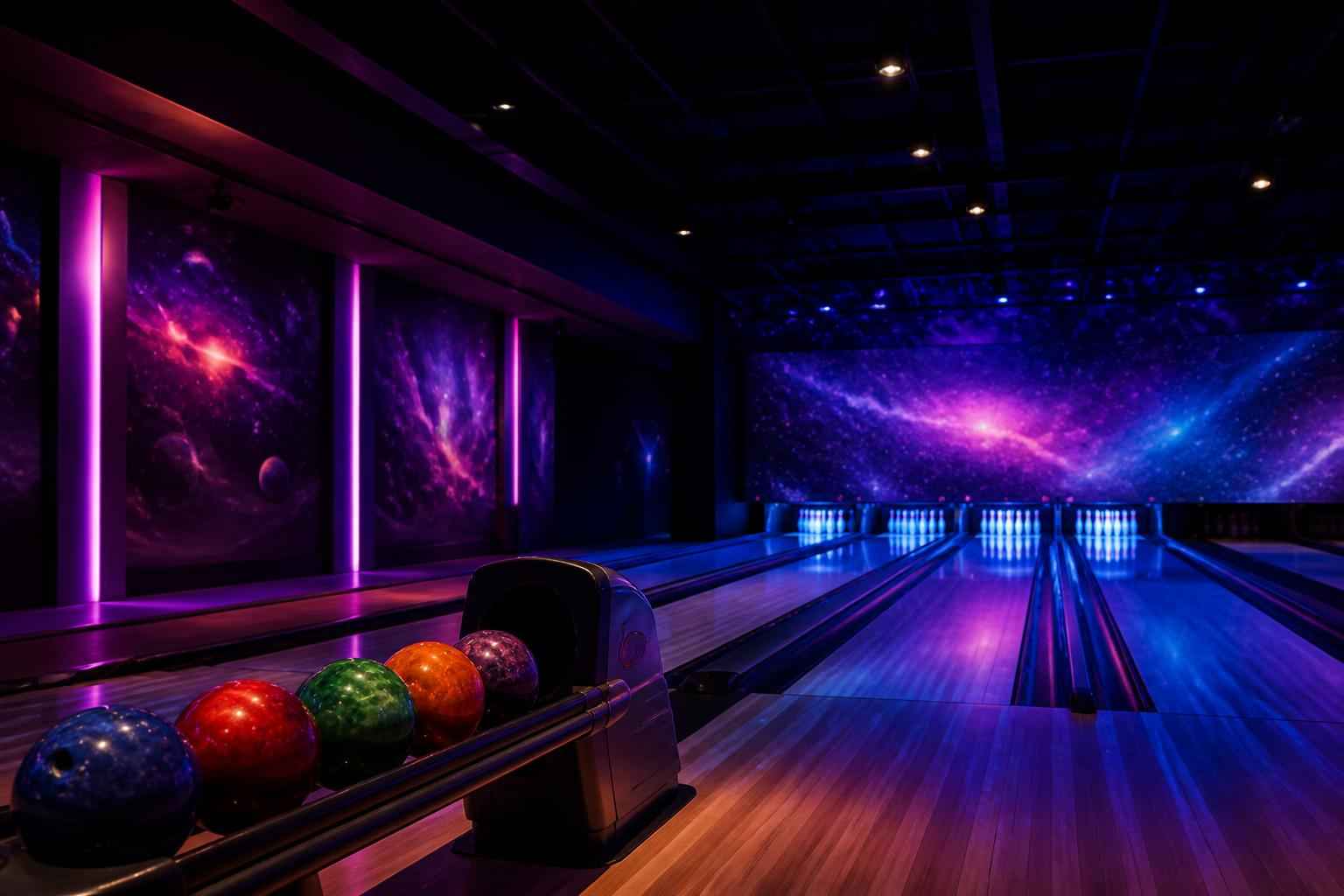 Bowling In Alamo Heights Texas Cosmic Bowling Near Alamo Heights TX