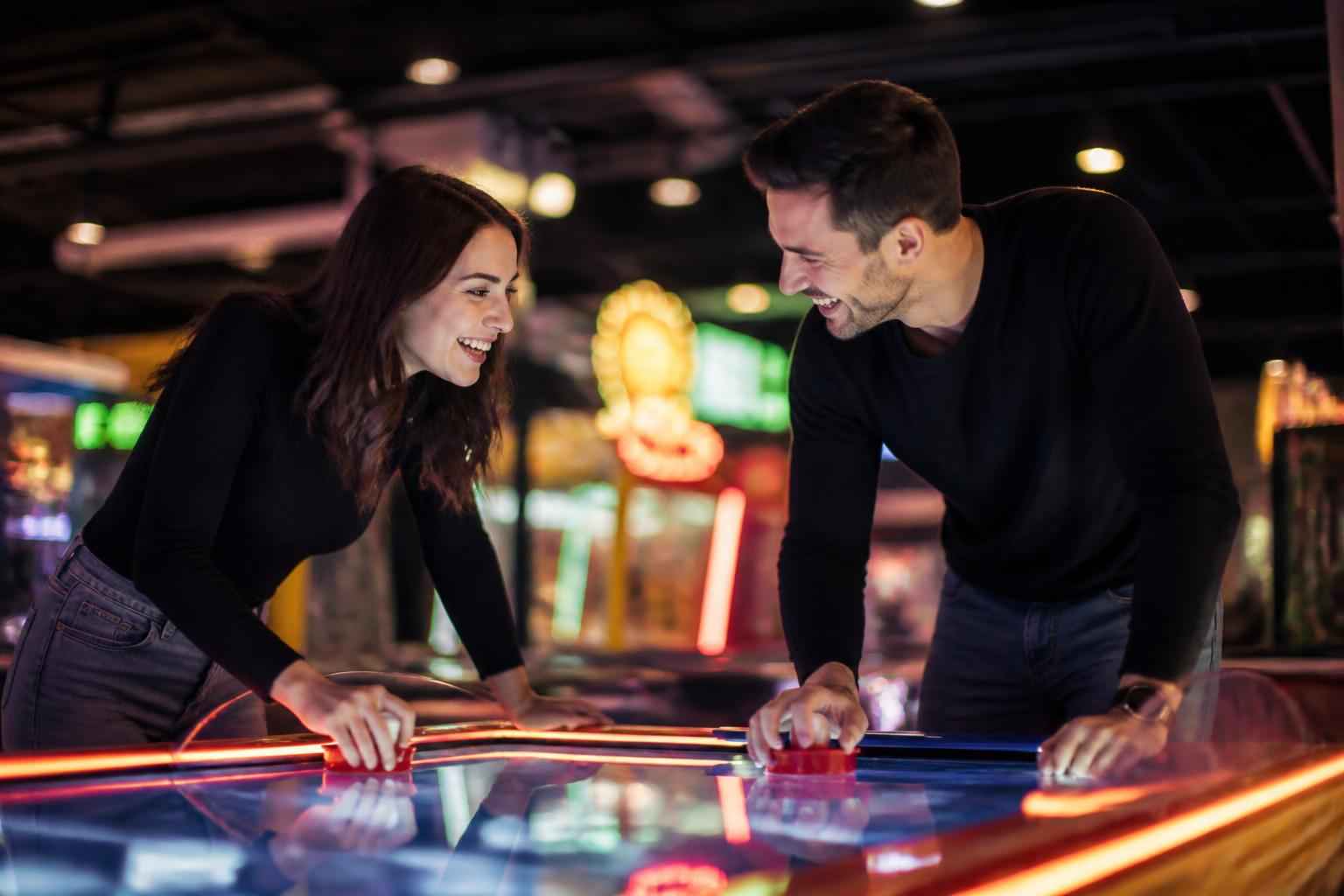 Date Night Ideas In Castle Hills Texas Couples Arcade Date Night In Castle Hills Texas