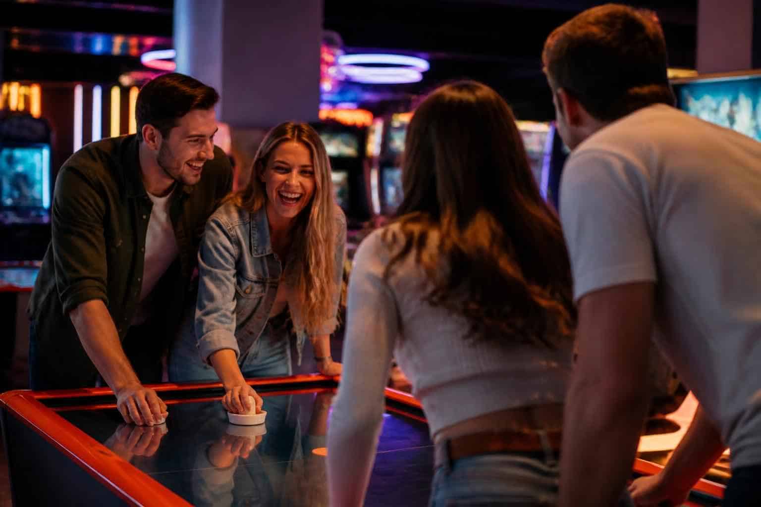 Date Night Ideas In Castle Hills Texas Double Date Arcade Games In Castle Hills Texas