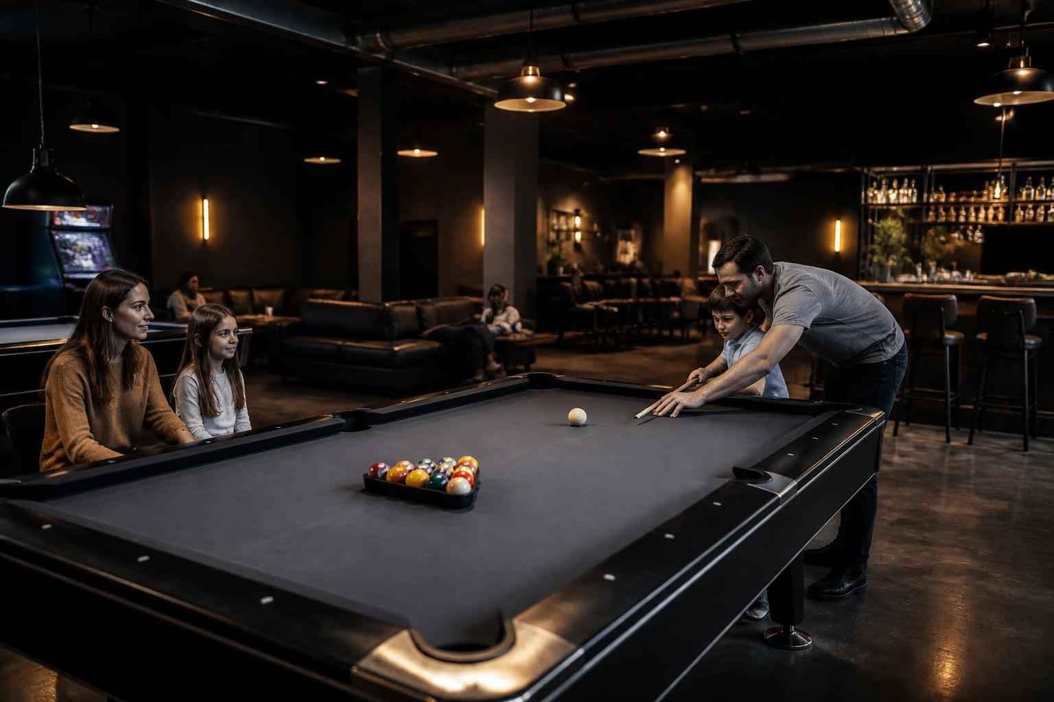 Family Friendly Billiards Center