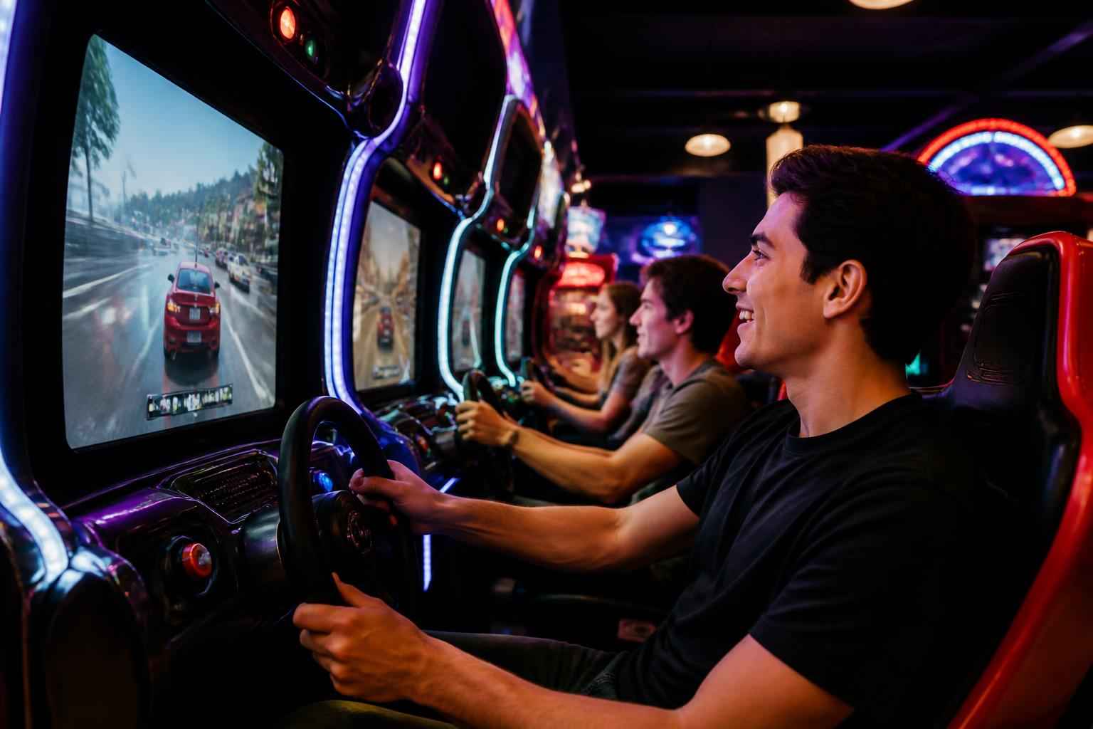 Group Arcade Play In Shavano Park Texas