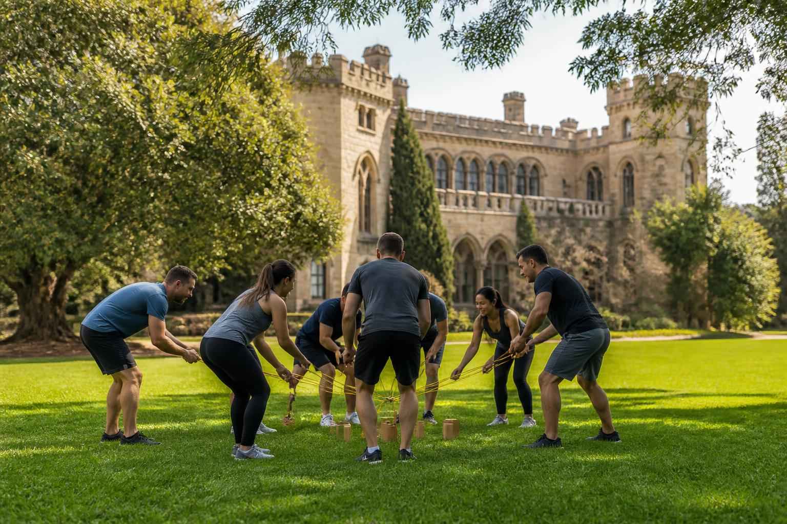 Group Team Building Activities Near Castle Hills