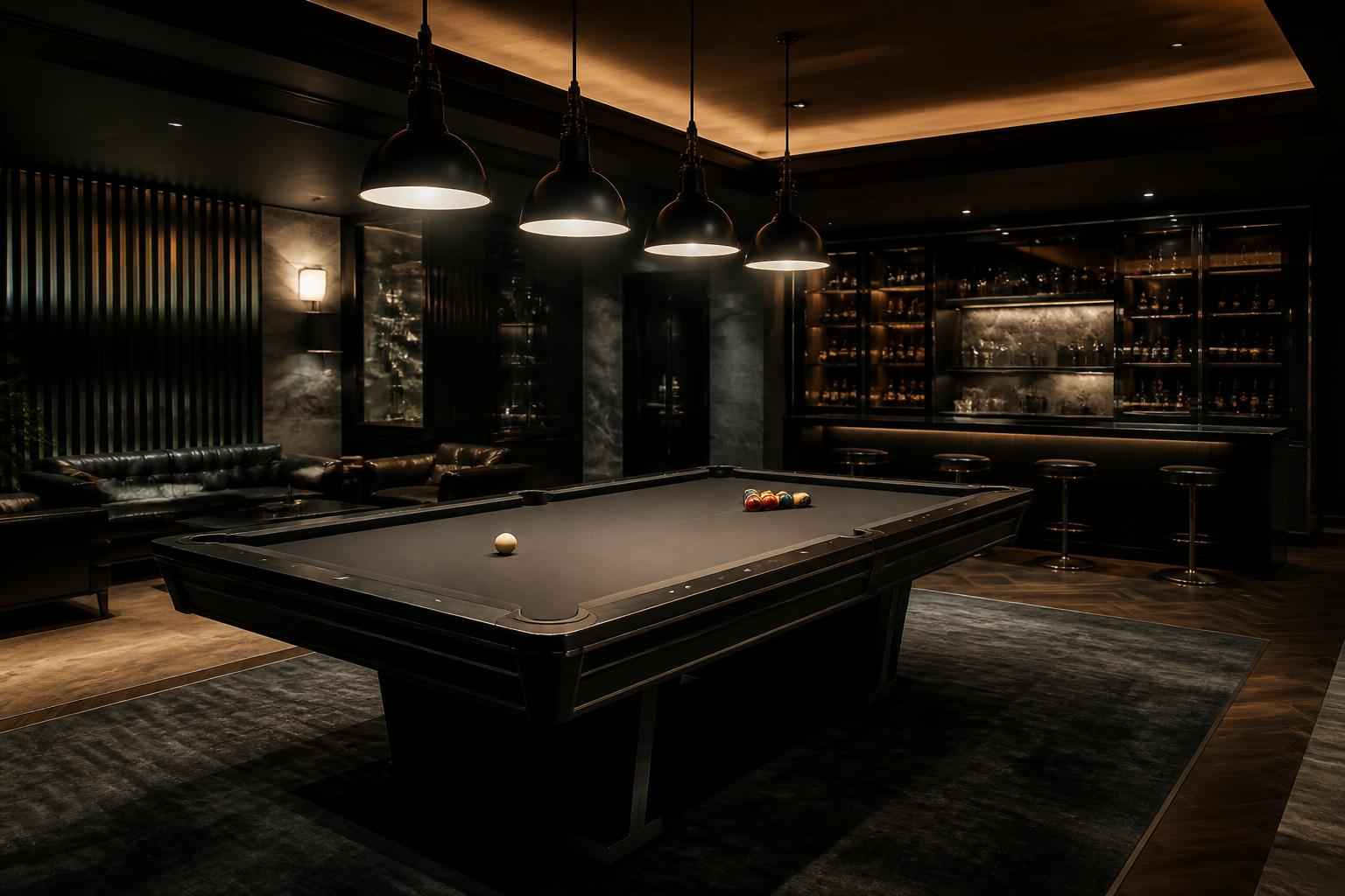 Private Billiards Room Rentals