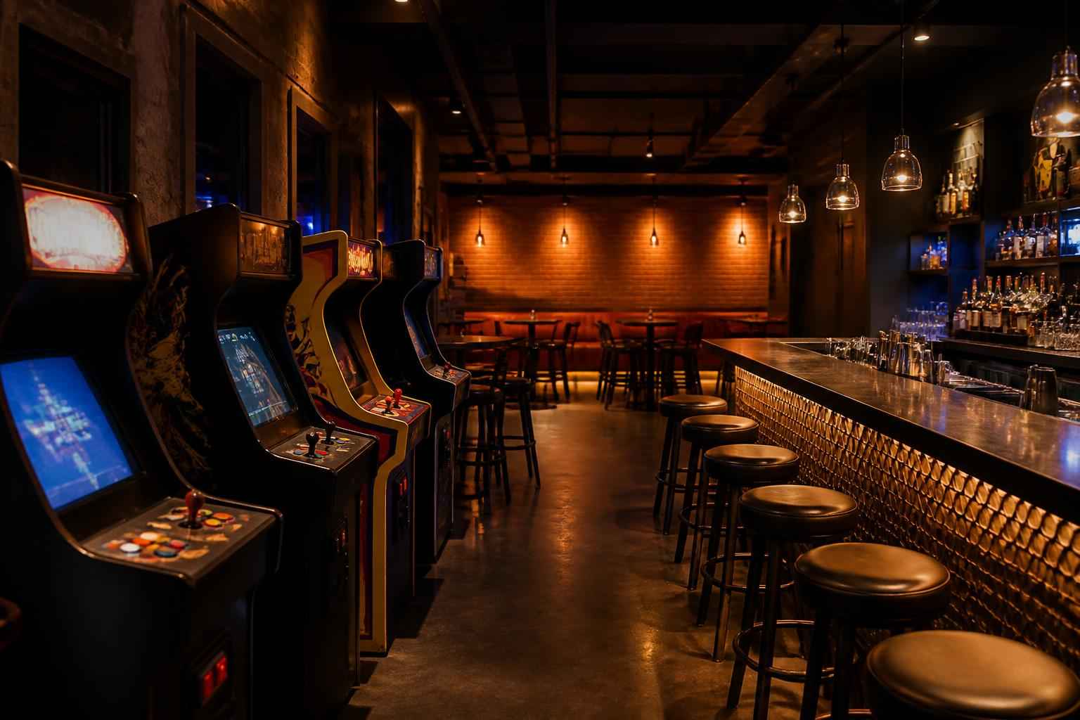 Retro Arcade Bar In Olmos Park TX