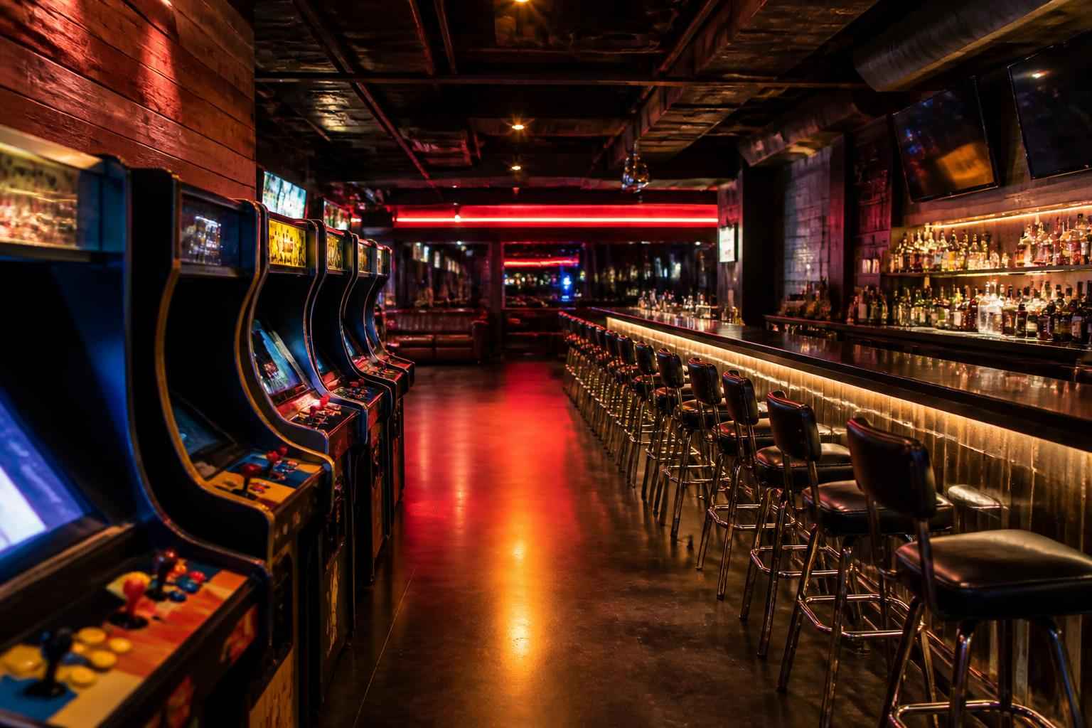 Arcade Bar In Castle Hills Texas Retro Arcade Bar Near Castle Hills Texas
