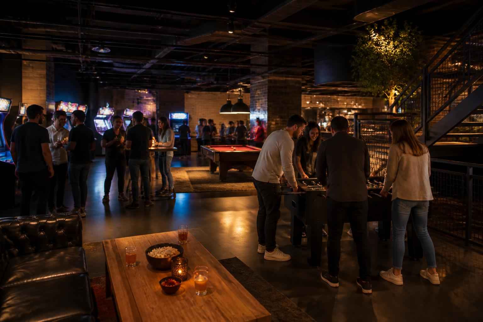 Arcade Bar In Alamo Heights Texas Team Building Arcade Bar Venue