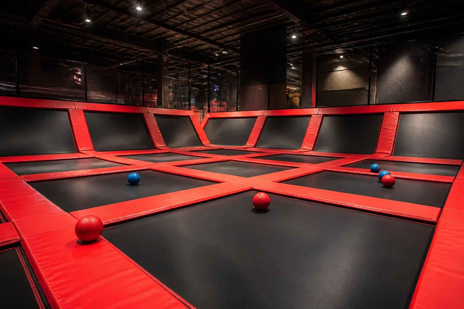 Trampoline Park In Alamo Heights Texas Trampoline Dodgeball Court In Alamo Heights TX