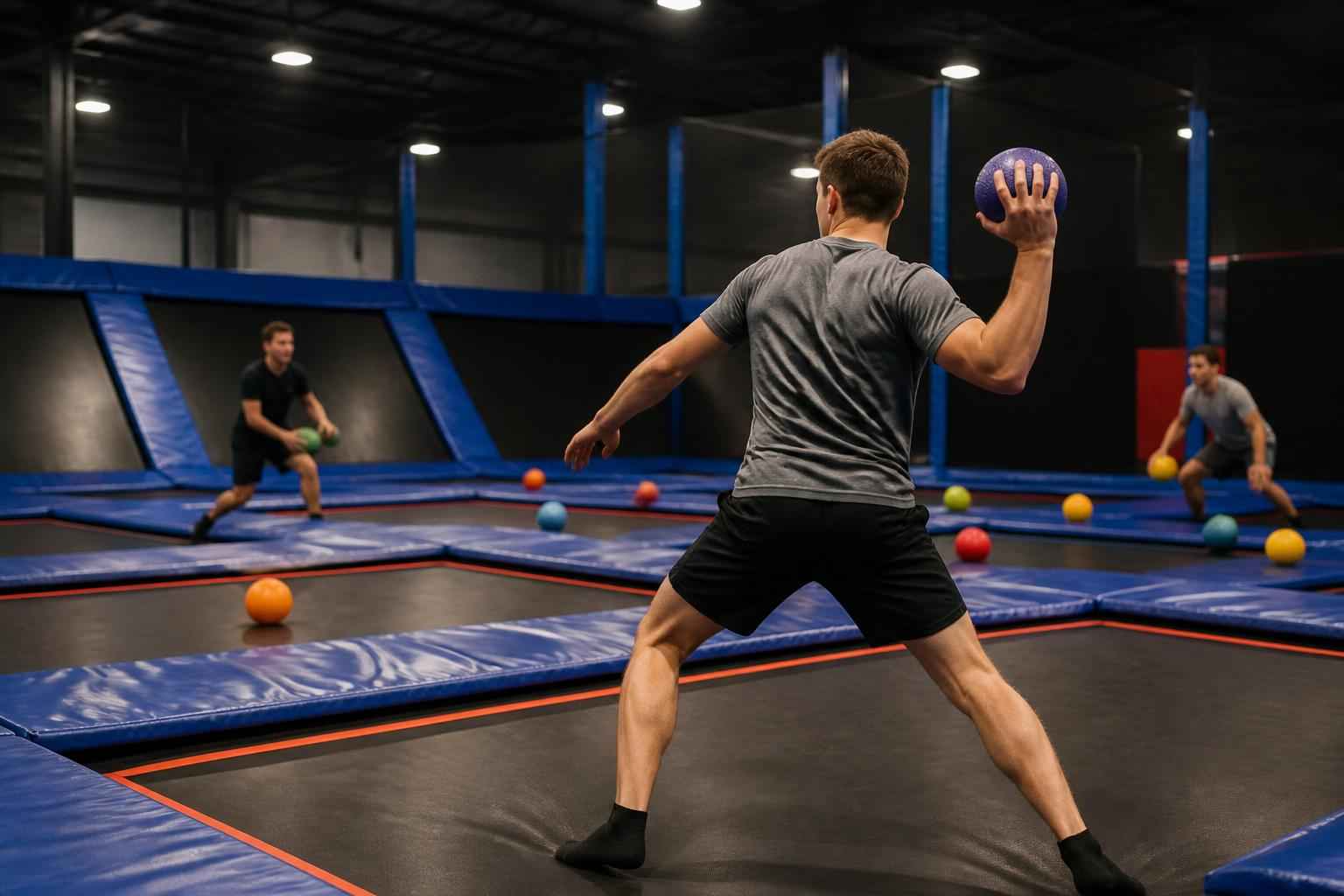 Trampoline Park In Terrell Hills Texas Trampoline Dodgeball In Terrell Hills Texas