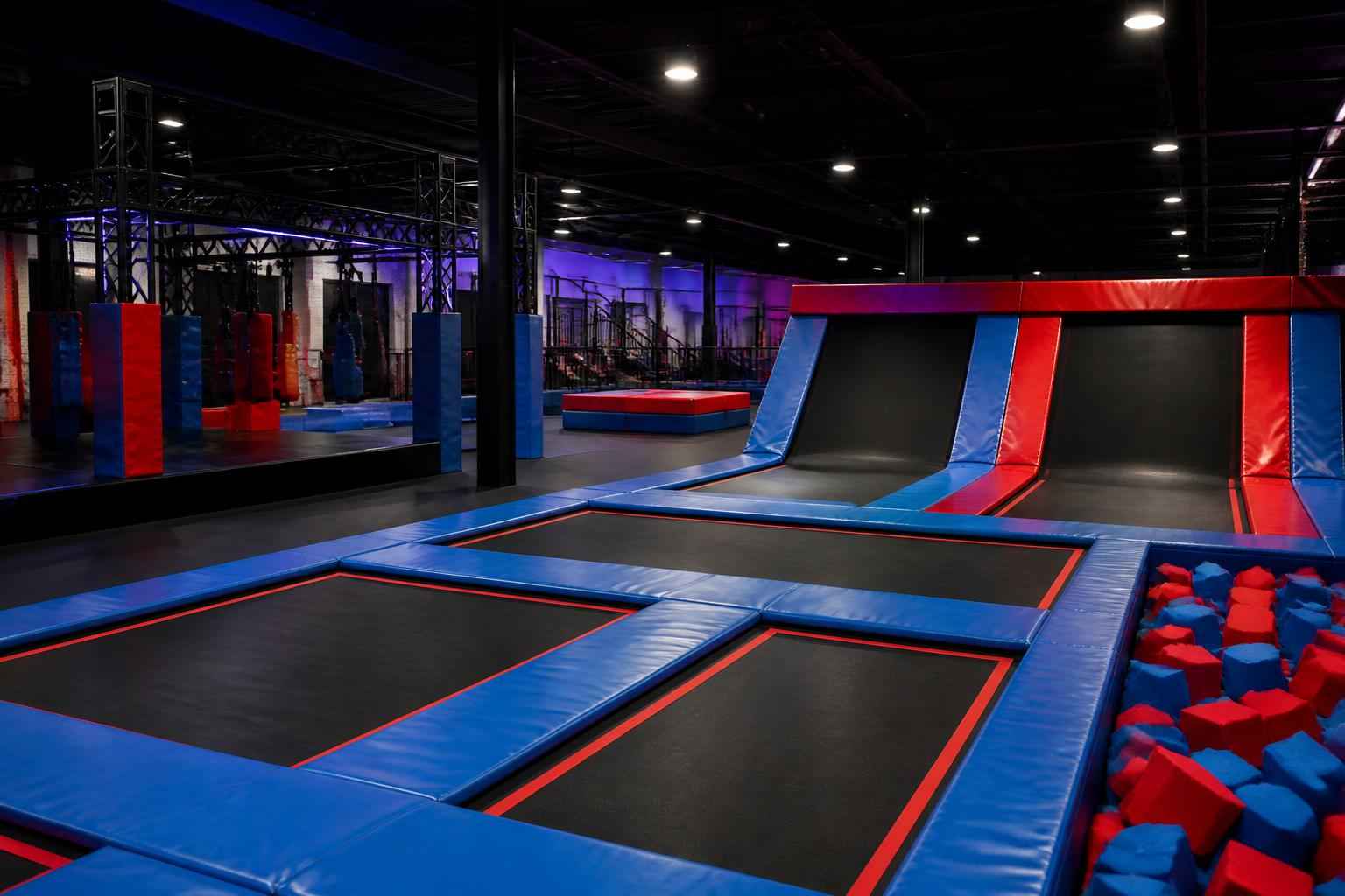 What Is Included At An Indoor Trampoline Park?